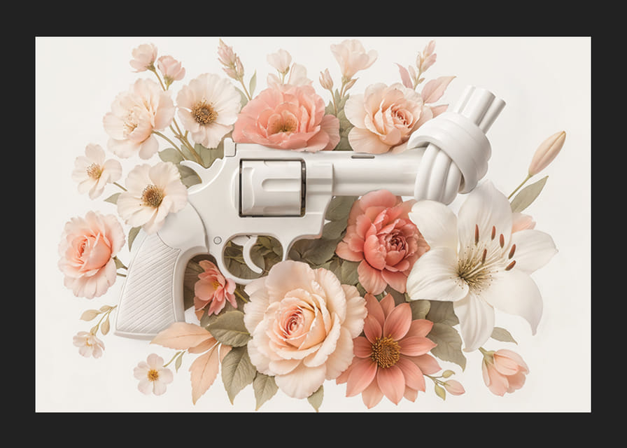 Non-Violence In Bloom White Edition-12