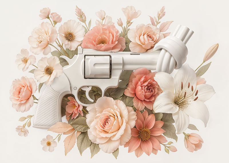 Non-Violence In Bloom White Edition-12