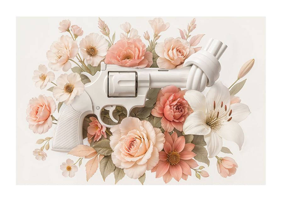 Non-Violence In Bloom White Edition-12
