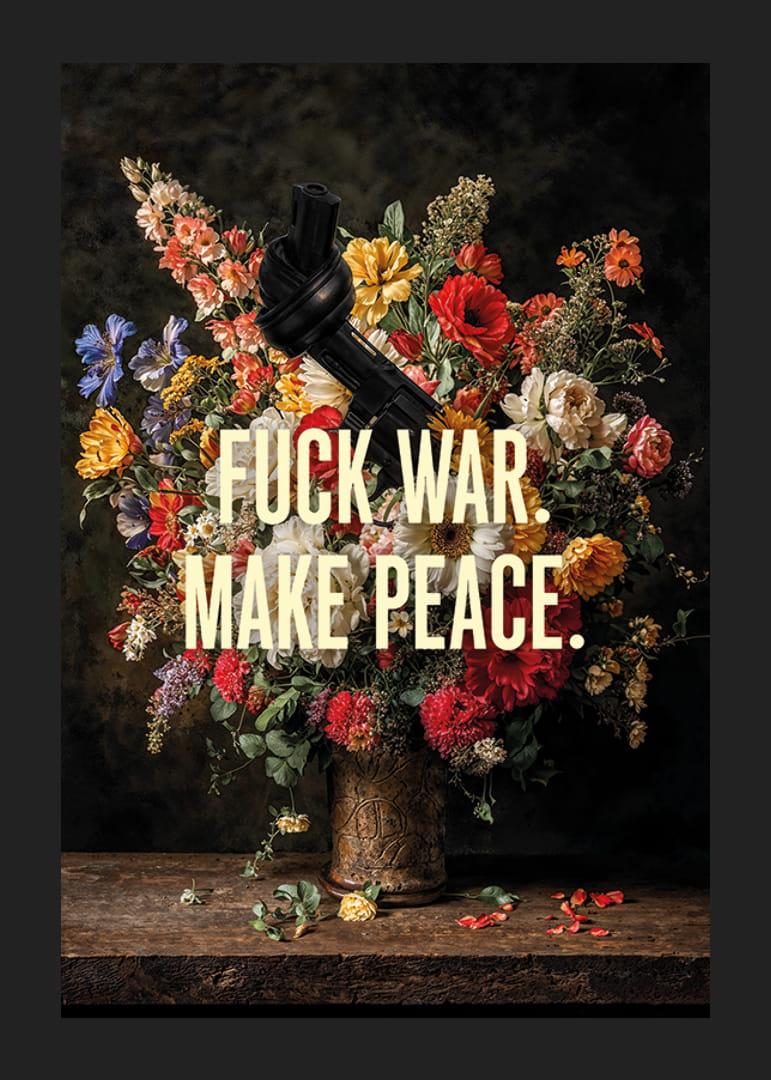 Non-Violence Fuck War Make Peace-12