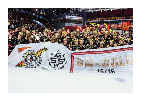 Poster SDHL Svenska Mästare 2016