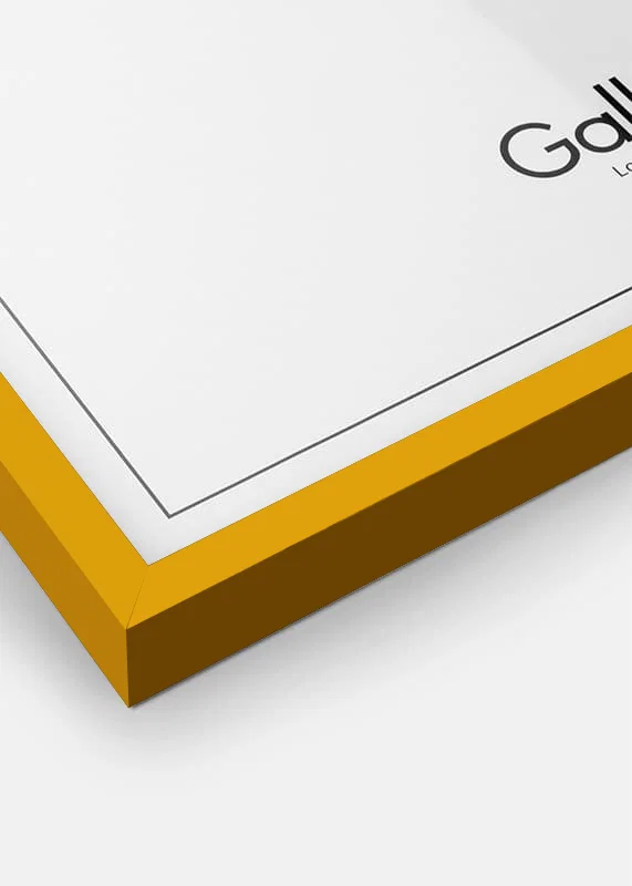 Picture frame Wood Yellow crossfade