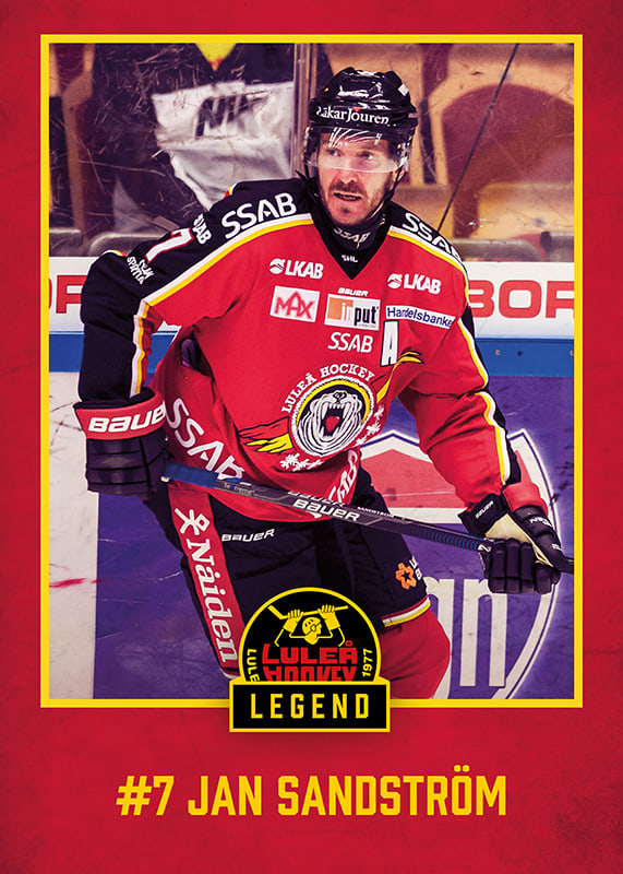 Jan Sandström #7 Legend-12