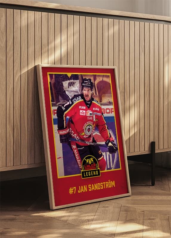 Poster Jan Sandström #7 Legend crossfade