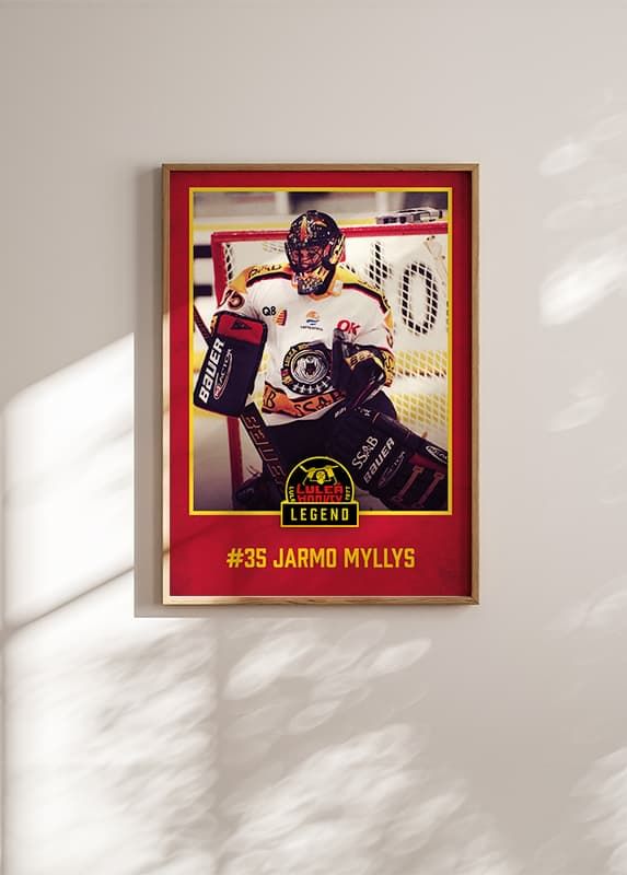 Poster Jarmo Myllys #35 Legend crossfade