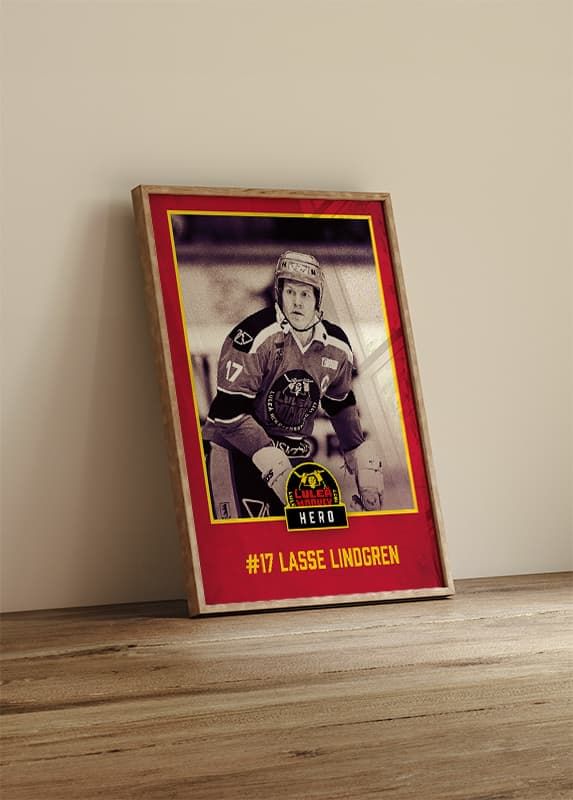 Poster Lasse Lindgren #17 Hero crossfade