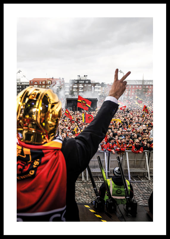 Poster SM-Guld Firande