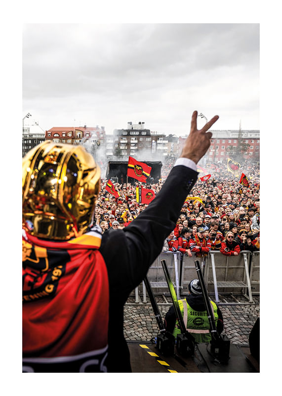 Poster SM-Guld Firande