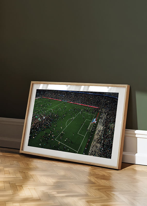 Poster Svenska Cupmästare 2025 No10 Hammarby IF crossfade