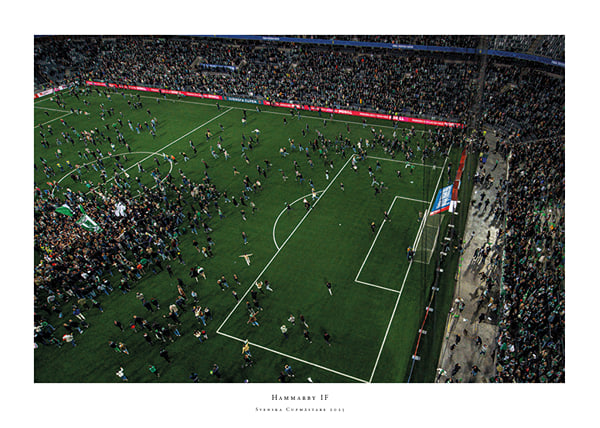 Poster Svenska Cupmästare 2025 No10 Hammarby IF