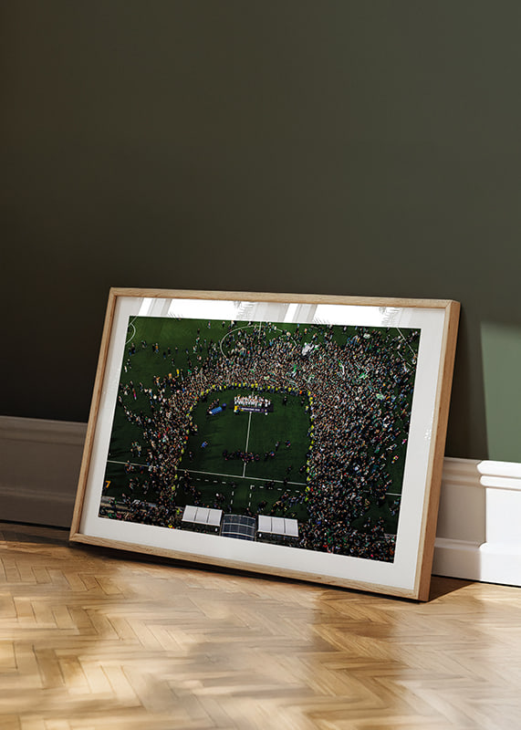 Poster Svenska Cupmästare 2025 No9 Hammarby IF crossfade