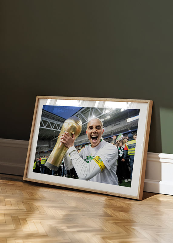 Poster Svenska Cupmästare 2025 No7 Hammarby IF crossfade
