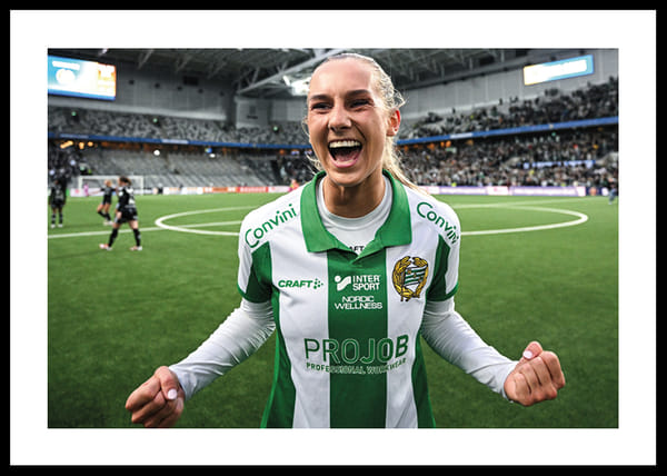 Poster Svenska Cupmästare 2025 No6 Hammarby IF