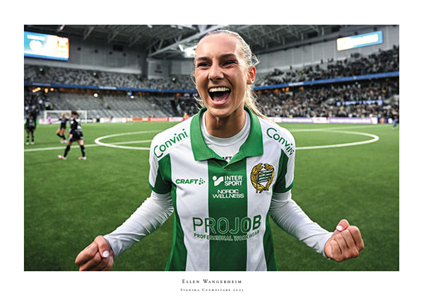 Poster Svenska Cupmästare 2025 No6 Hammarby IF