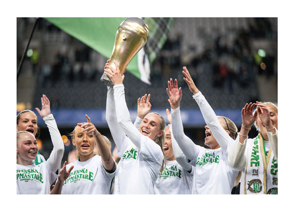 Poster Svenska Cupmästare 2025 No4 Hammarby IF