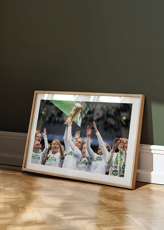 Poster Svenska Cupmästare 2025 No4 Hammarby IF crossfade