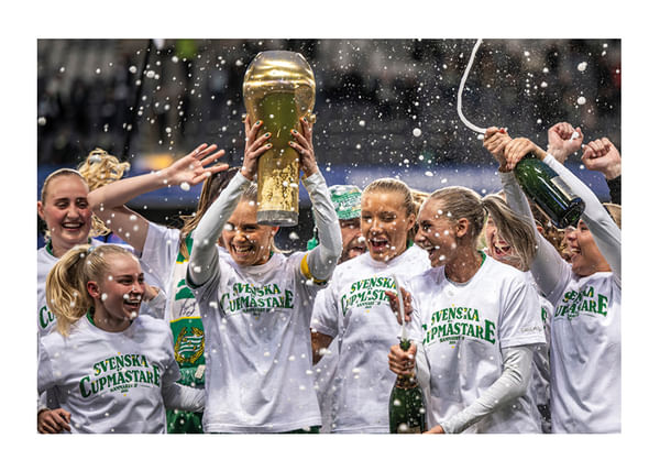 Poster Svenska Cupmästare 2025 No3 Hammarby IF