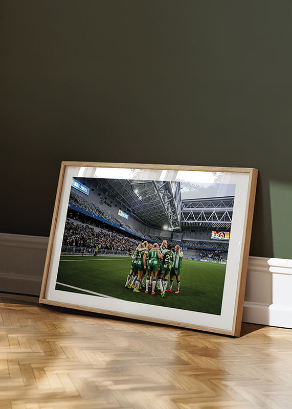 Poster Svenska Cupmästare 2025 No2 Hammarby IF crossfade