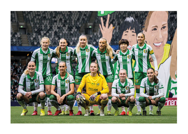 Poster Startelvan Svenska Cupmästare 2025 Hammarby IF