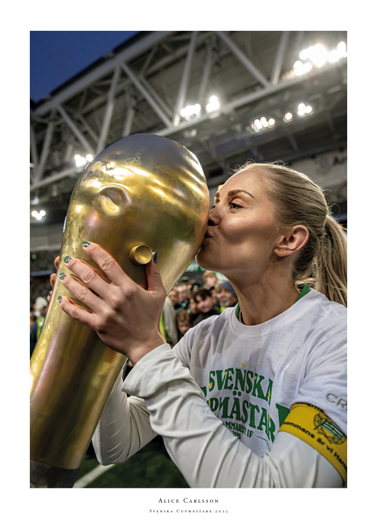 Alice Carlsson Svenska Cupmästare 2025 Hammarby IF-12