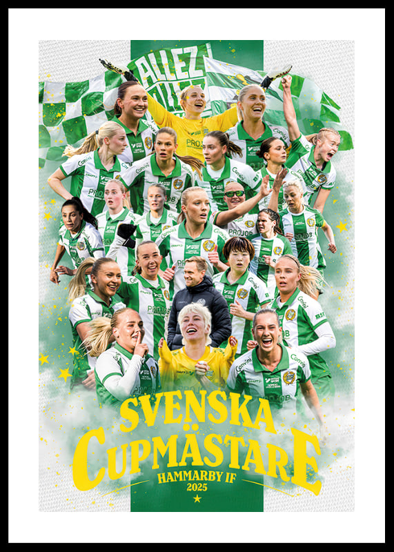 Kollage Svenska Cupmästare 2025 Hammarby IF-12