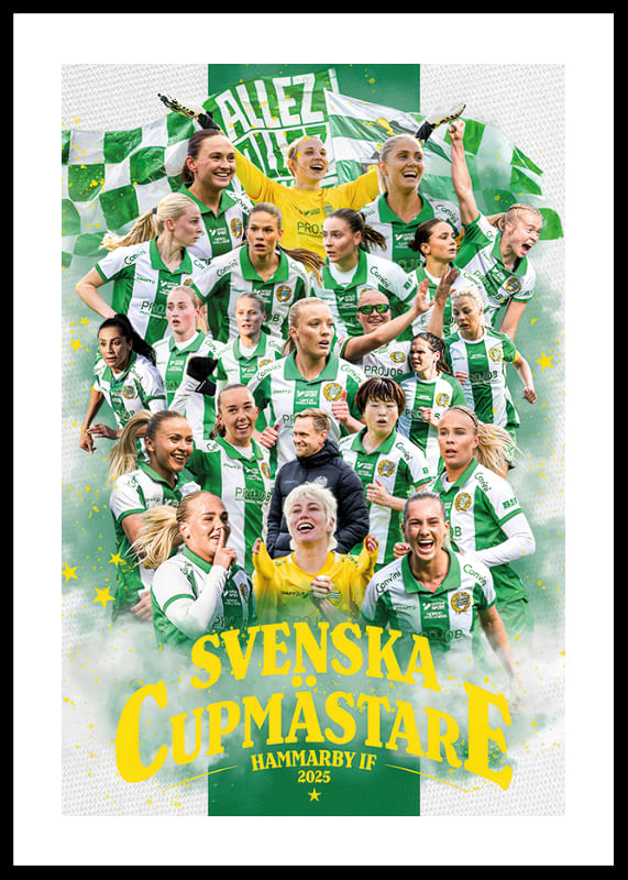 Kollage Svenska Cupmästare 2025 Hammarby IF-12