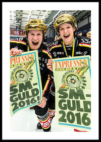 Emma Eliasson och Michelle Karvinen Firar SM-GULD 2016 Luleå Hockey-0