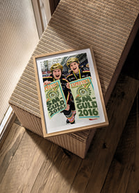Emma Eliasson och Michelle Karvinen Firar SM-GULD 2016 Luleå Hockey-4