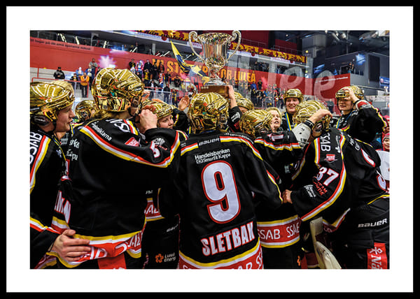 Poster #9 Sletbak firar SM Guld med laget No.2