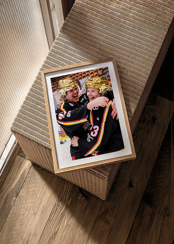 Melinda Olsson och Pernilla Forsgren SM-Guld 2018 Luleå Hockey-12