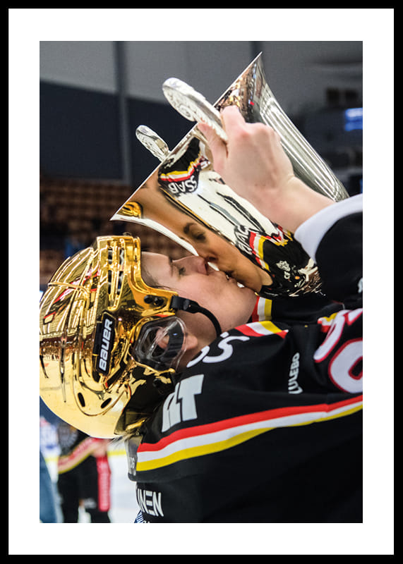 Poster Emma Nordin Med Bucklan Luleå Hockey