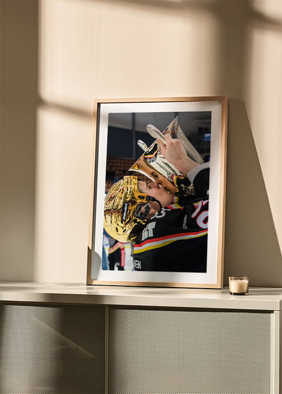 Poster Emma Nordin Med Bucklan Luleå Hockey crossfade