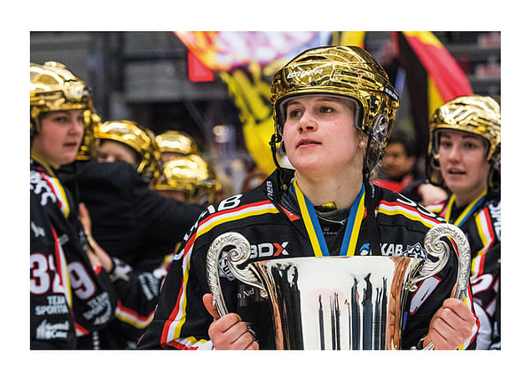 Poster Johanna Fällman Lyfter Bucklan No.2 Luleå Hockey