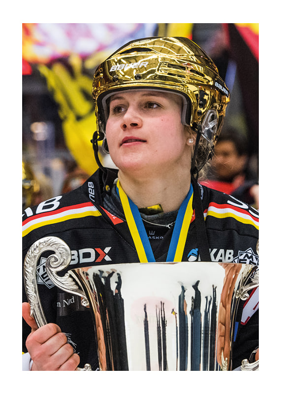 Poster Johanna Fällman Lyfter Bucklan Luleå Hockey