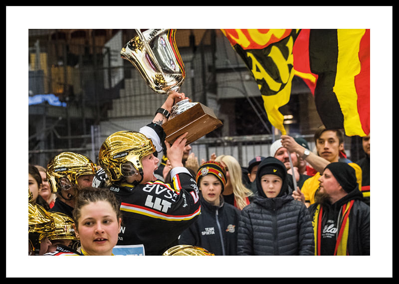 Firar guldet med fansen 2018-12