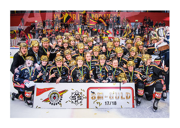 Poster SDHL Svenska mästare 2018