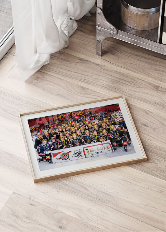 Poster SDHL Svenska mästare 2018 crossfade