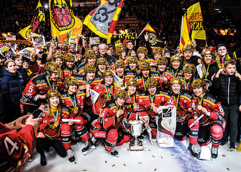 SDHL Svenska mästare 2019-12