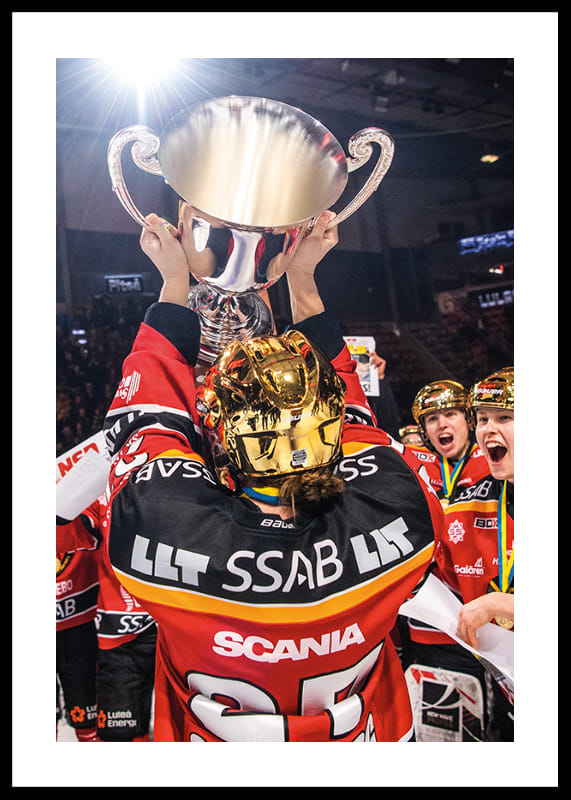 Poster Rebecca Stenberg SM-Guld 2019 Luleå Hockey