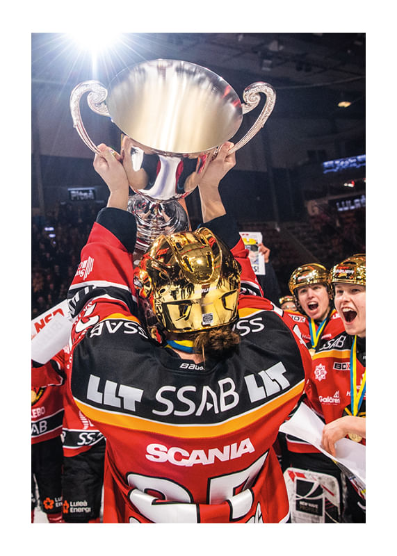 Poster Rebecca Stenberg SM-Guld 2019 Luleå Hockey