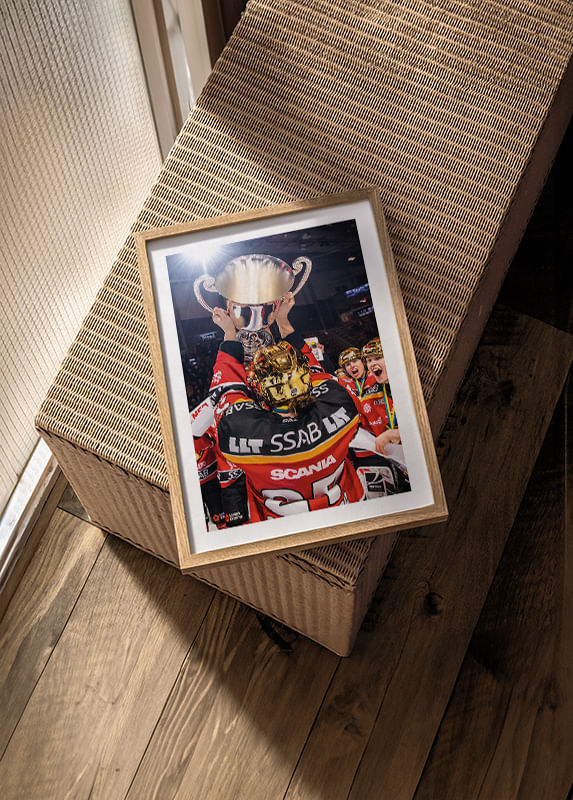 Poster Rebecca Stenberg SM-Guld 2019 Luleå Hockey crossfade