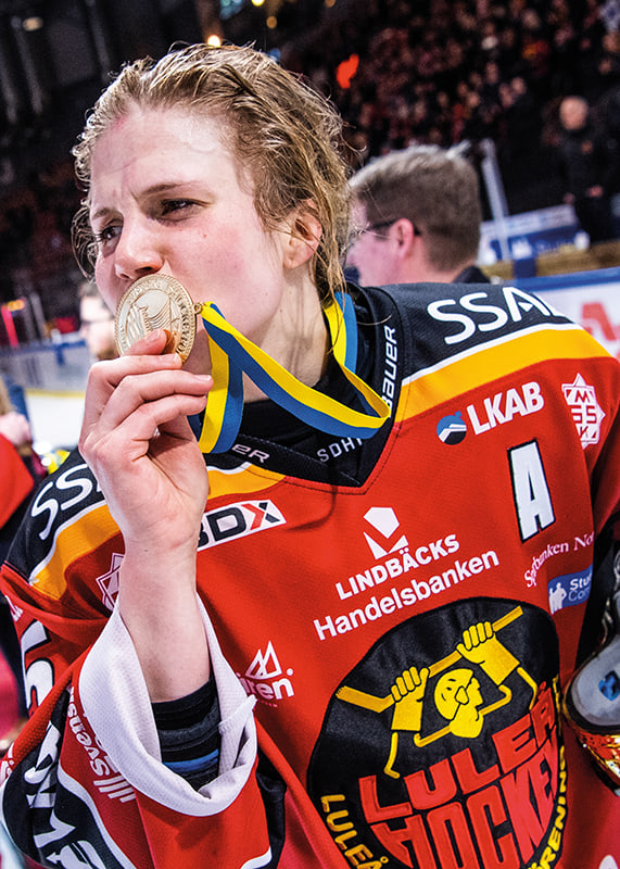 Johanna Fällman SM-Guld 2021 Luleå Hockey-12
