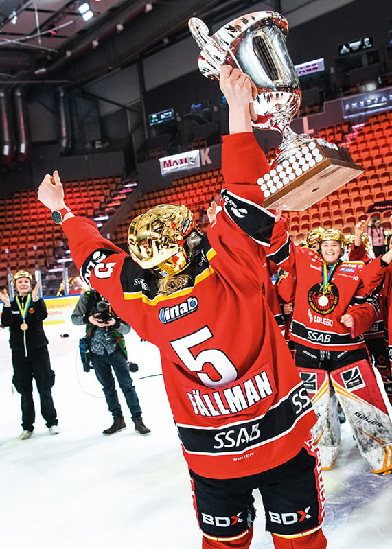 Johanna Fällman SM-Guld 2021 No.2 Luleå Hockey-12