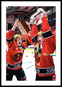 Johanna Fällman Och Ida Boman SM-Guld 2021 Luleå Hockey-0