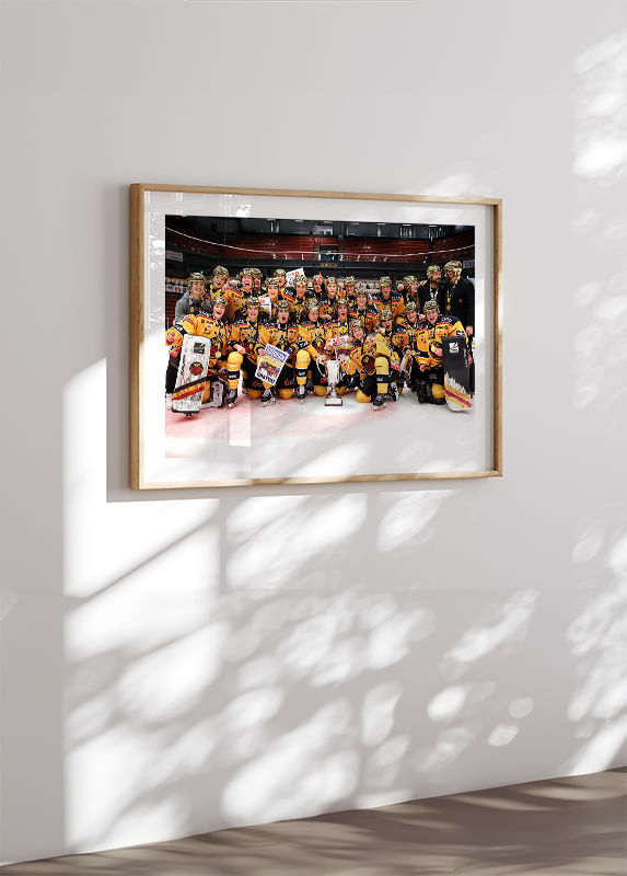 Poster SDHL Svenska mästare 2022 crossfade