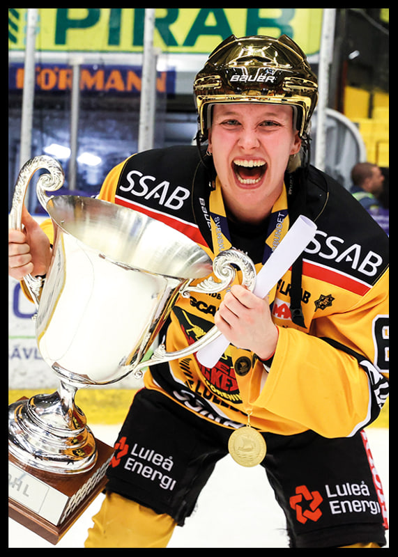 Linn Peterson SM-Guld 2022 Luleå Hockey-12