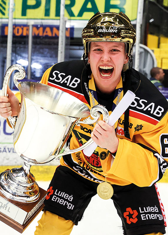 Linn Peterson SM-Guld 2022 Luleå Hockey-12