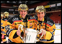Sara Grahn Och Anna Kjellbin SM-Guld 2022 Luleå Hockey-2