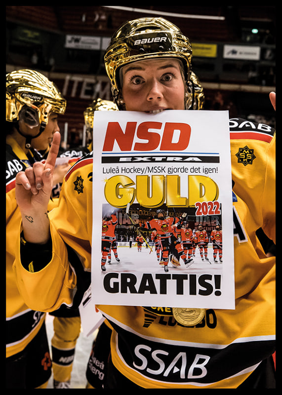 Ronja Savolainen SM-Guld 2022 Luleå Hockey-12