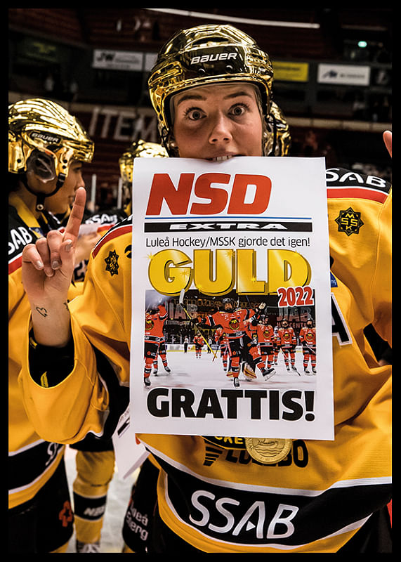 Ronja Savolainen SM-Guld 2022 Luleå Hockey-12